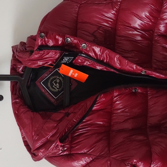 BRAND NEW SUPER DRY WMNS CODE XPD SPORT PUFFER HOODED JKT - Picture 9 of 16